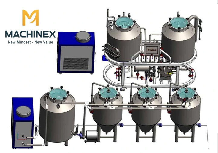 dây chuyền sản xuất nước ngọt có gas
