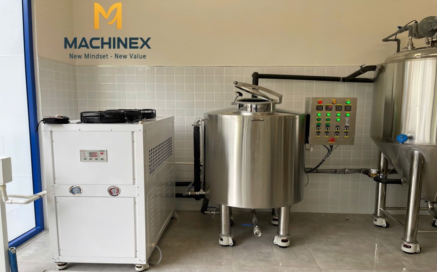 Nhà máy sản xuất rượu Sake.