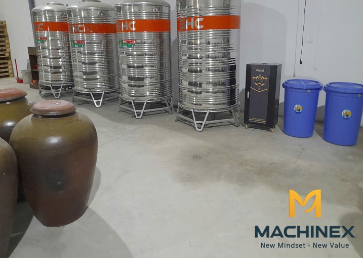 Hệ thống nấu và lên men rượu