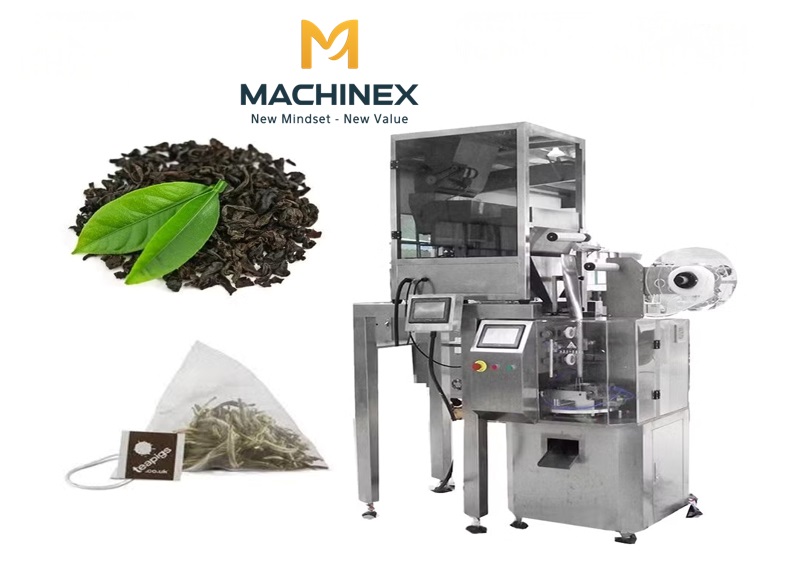 Dây chuyền sản xuất trà túi lọc thảo dược.
