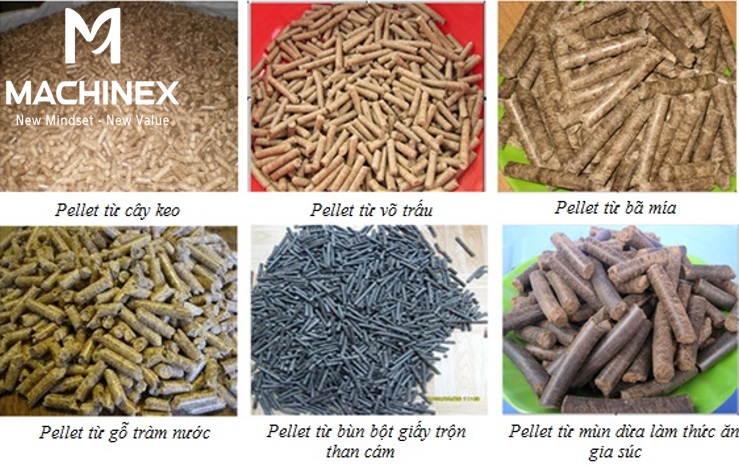 Ép viên gỗ chắc, đồng đều