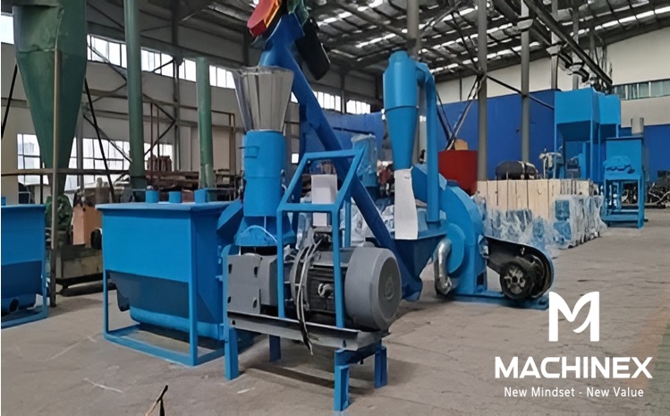 Hệ thống ép viên nhiên liệu sinh học