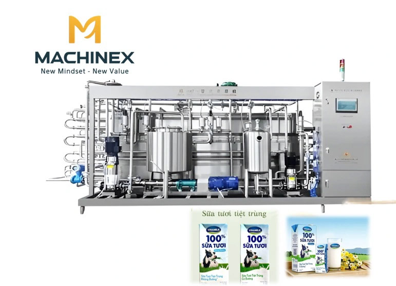 Dây chuyền UHT sữa khép kín