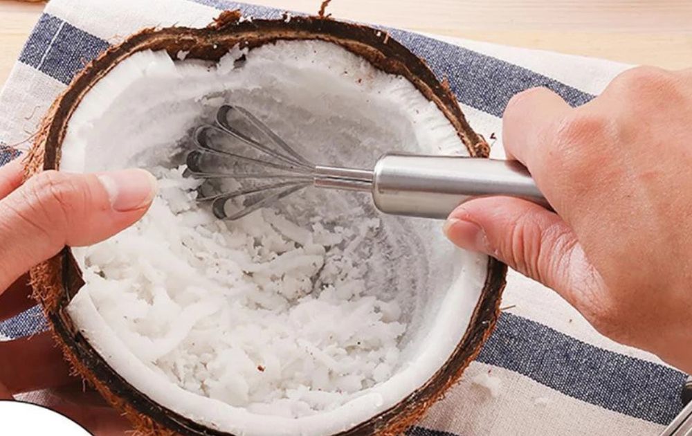 dụng cụ nạo cơm dừa