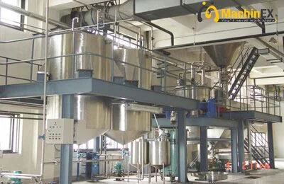 hệ thống chưng cất tinh dầu bạc hà