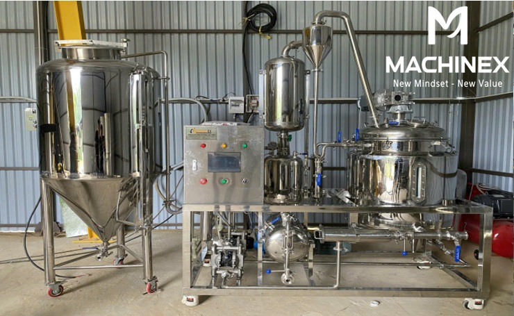 Hệ thống chưng cất tinh dầu công nghiệp