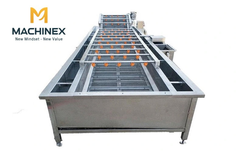 hệ thống rửa rau củ quả