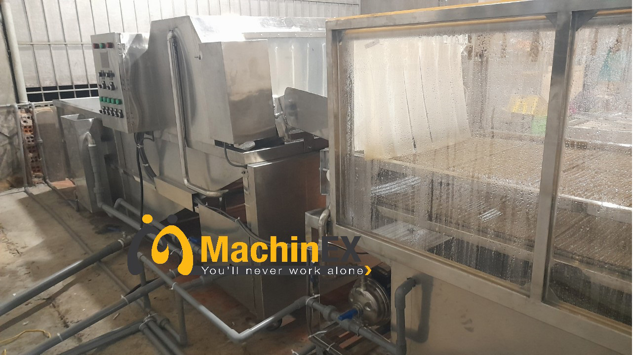 hệ thống rửa nho sạch công nghiệp