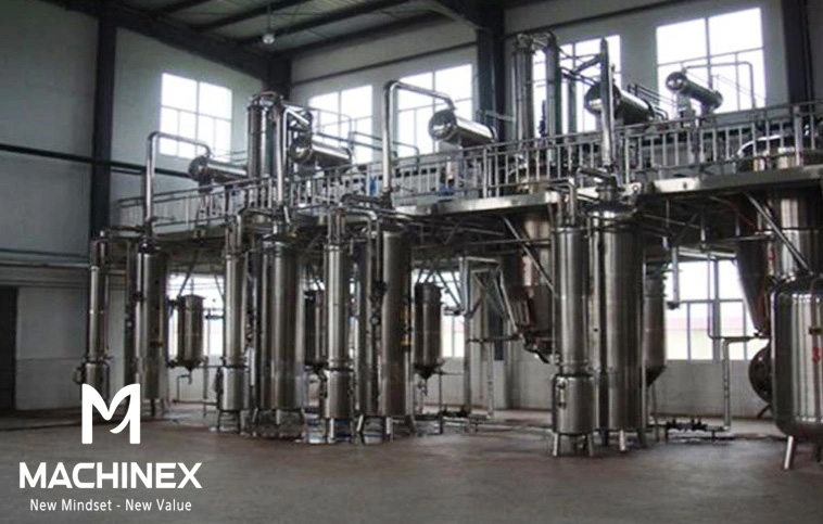 hệ thống sản xuất nước trà thảo mộc