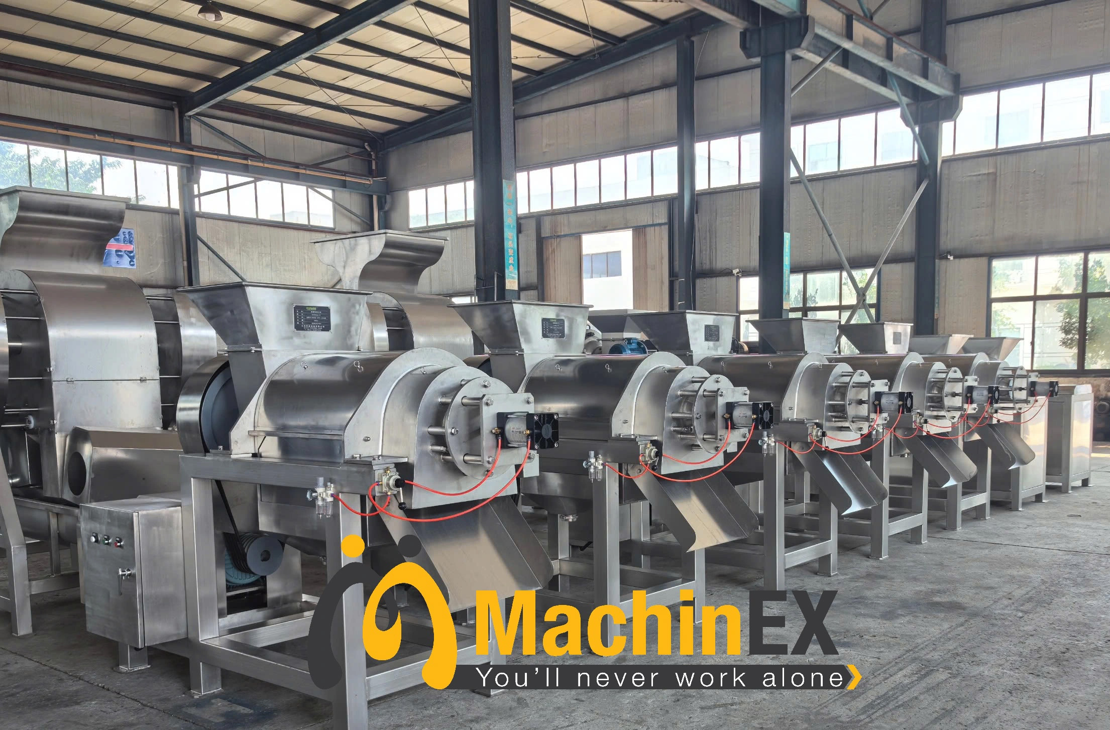 máy ép trái cây công nghiệp machinex