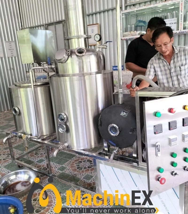máy hạ thủy phần mật ong
