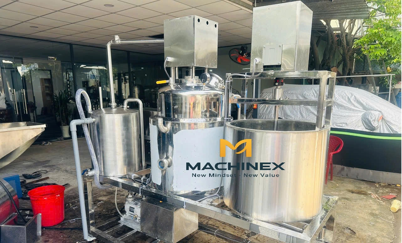 máy hạ thủy phần mật ong