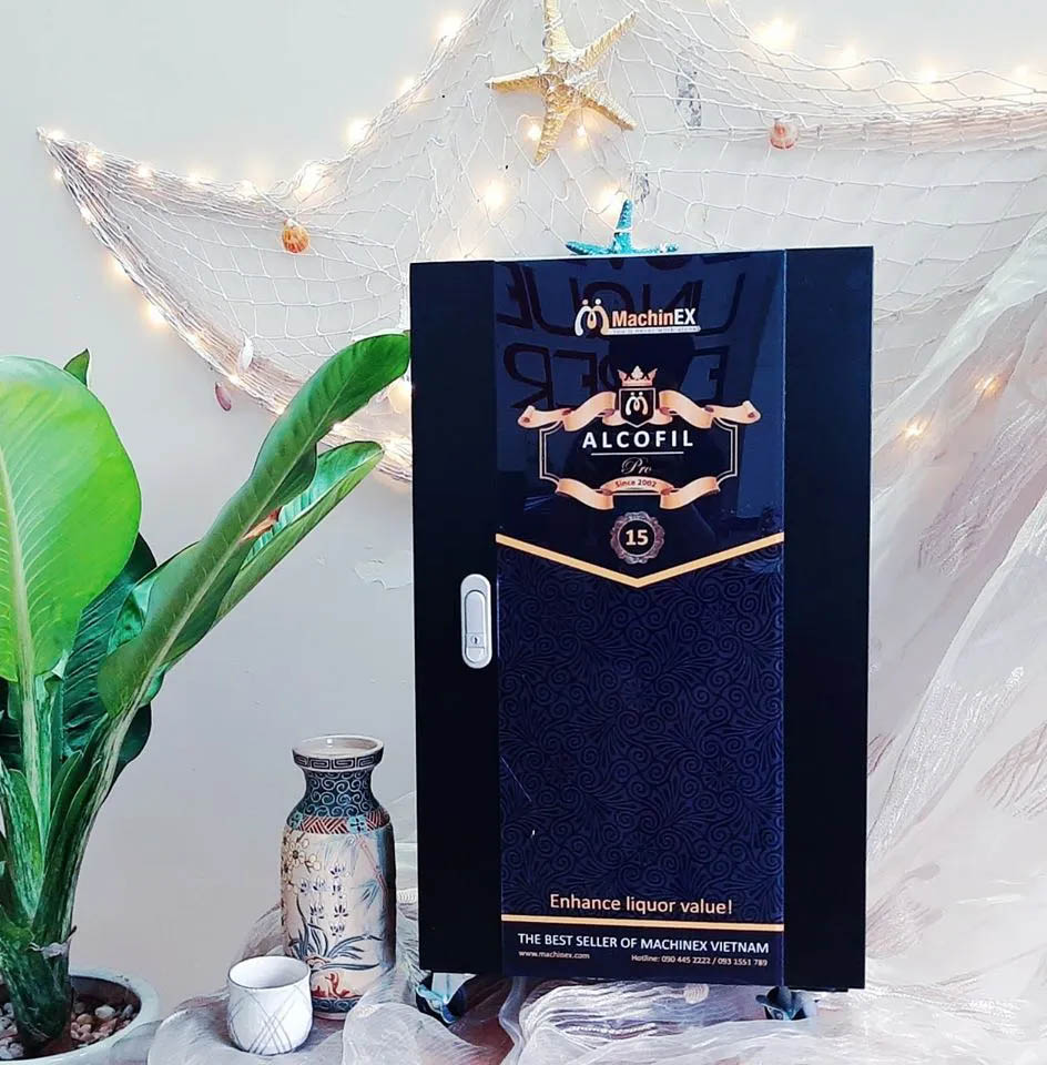 máy lọc rượu alcofil machinex