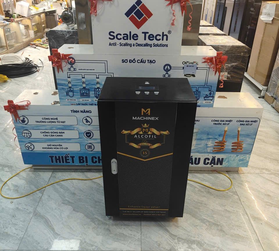 máy lọc rượu gia đình machinex