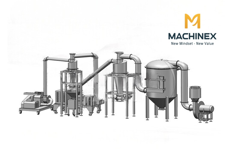 Máy nghiền bột giá rẻ 