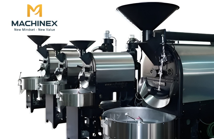 Máy rang cà phê năng suất tốt