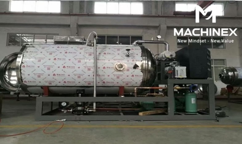 Máy sấy vận hành ổn định