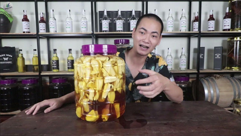 Ngâm rượu mít