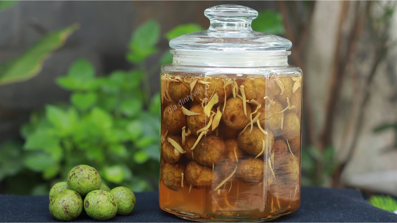 ngâm rượu sấu