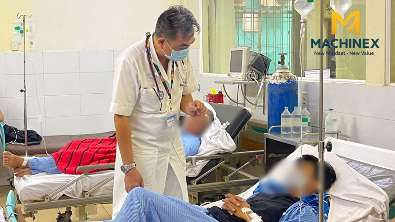 Người bị ngộ độc rượu