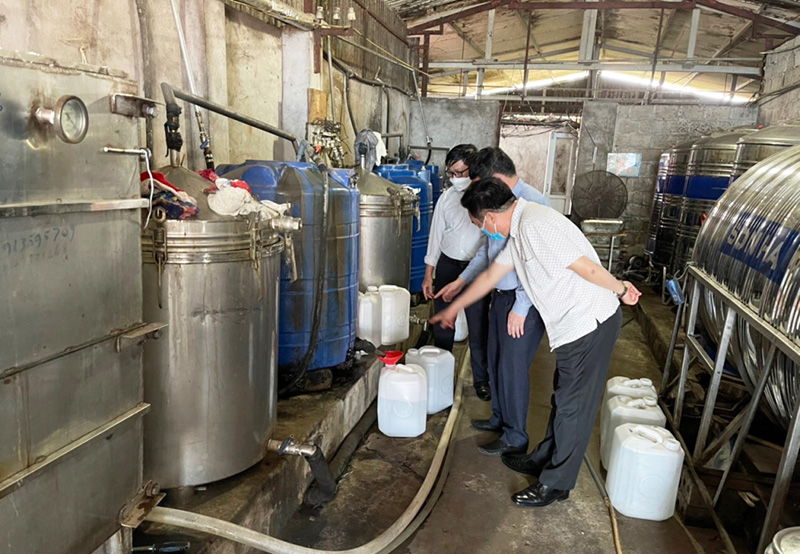 nấu rượu hiện đại an toàn thực phẩm