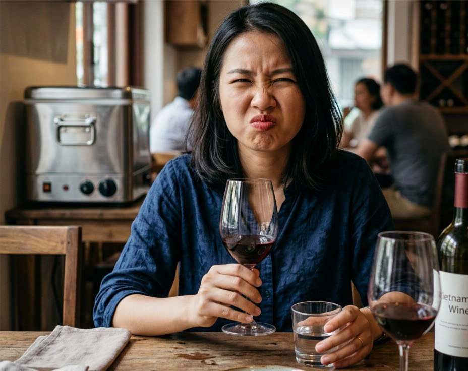 rượu bị chua