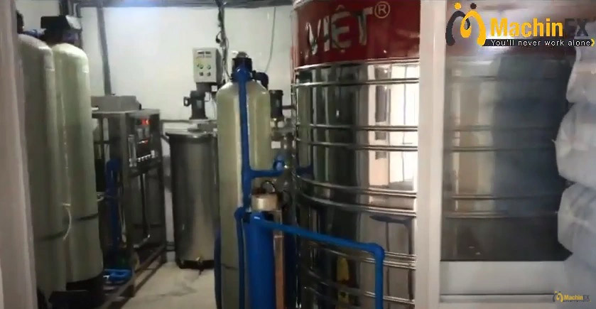 sản xuất nước đóng bình