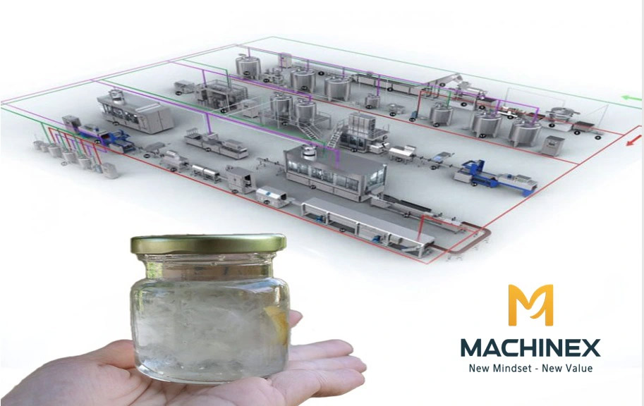 làm Nước yến chưng đường công nghiệp