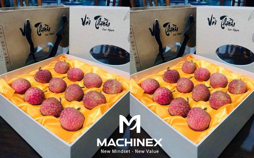 Đóng gói vải thiều xuất khẩu