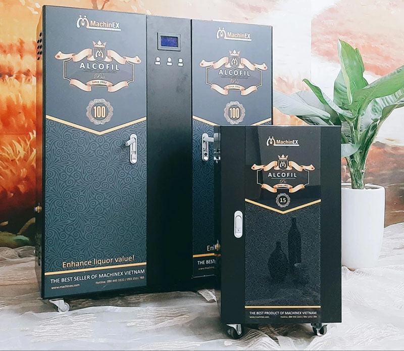 thiết kế máy lọc rượu alcofil
