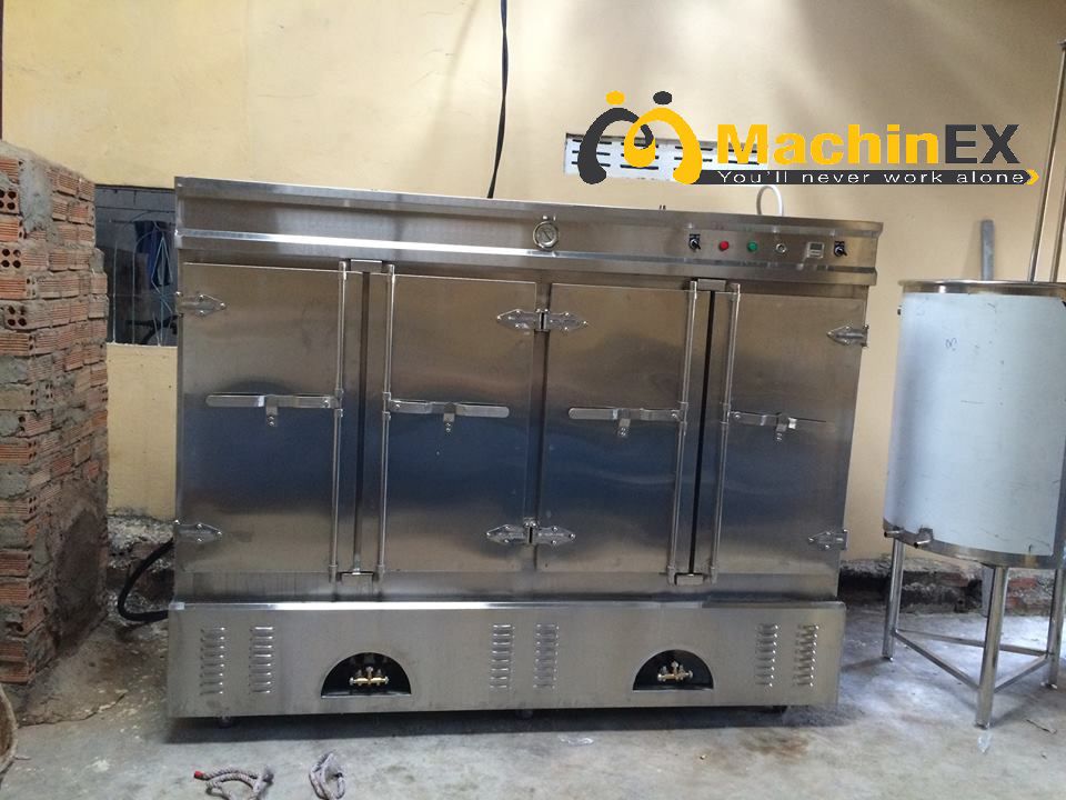 MachinEX- đơn vị số 1 cung cấp tủ hấp cơm công nghiệp uy tín