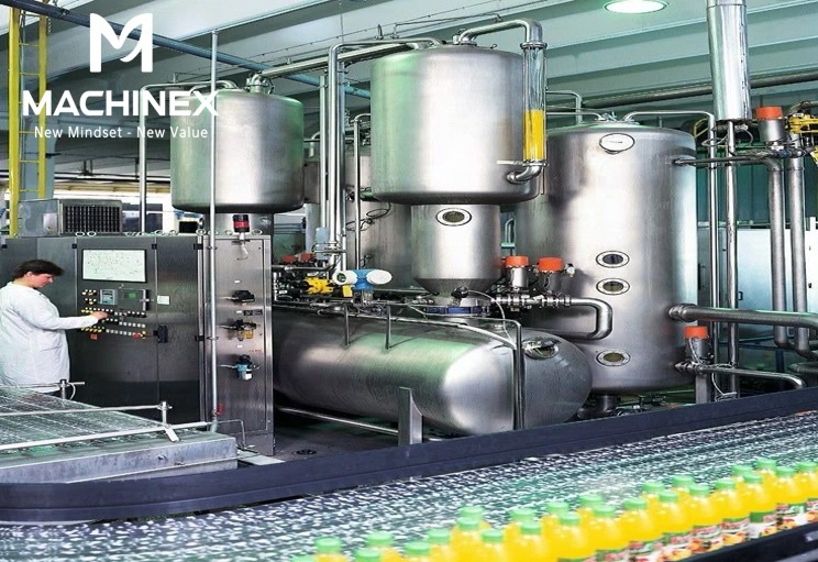 vận hành dây chuyền nước giải khát