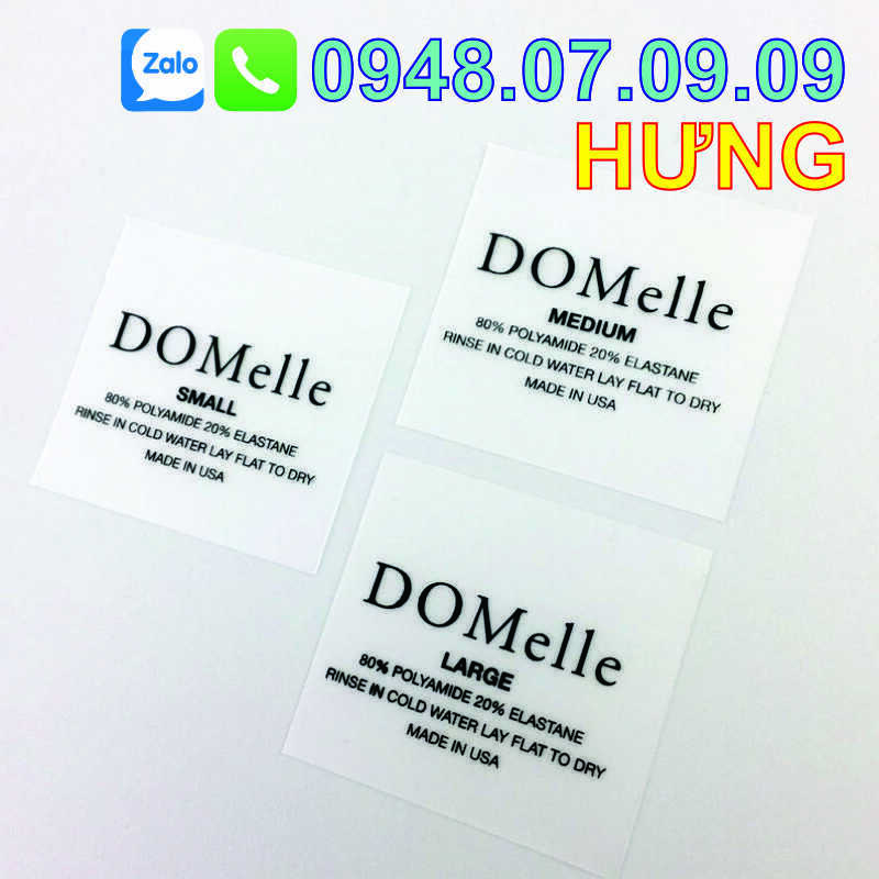 Heat Transfer Label