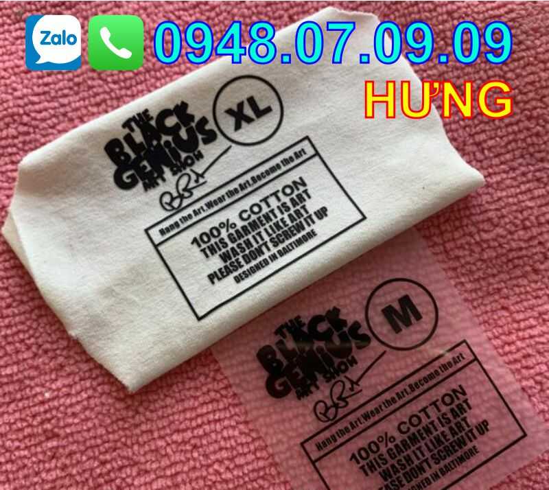 Nhãn chuyển nhiệt quần áo