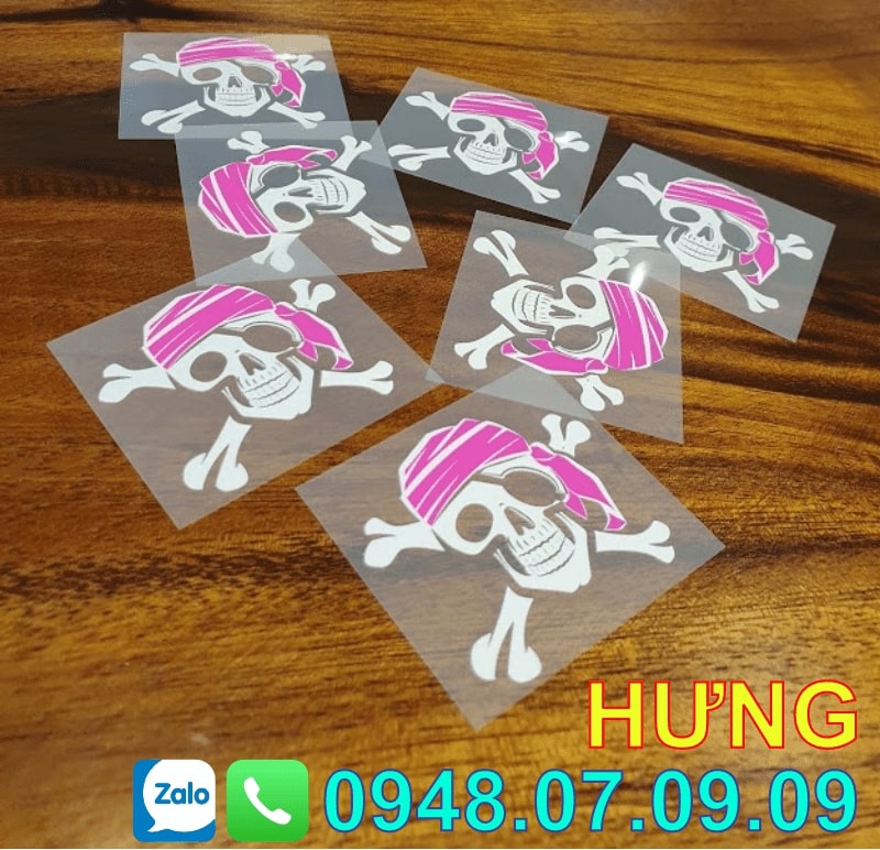 Tem ép chuyển nhiệt quần áo
