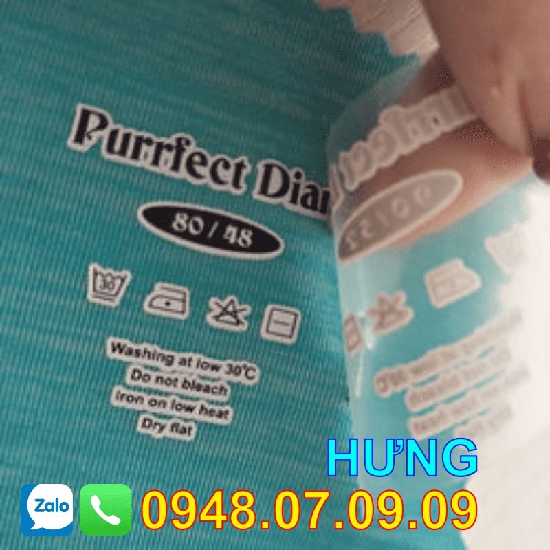 Tem nhãn ép nhiệt