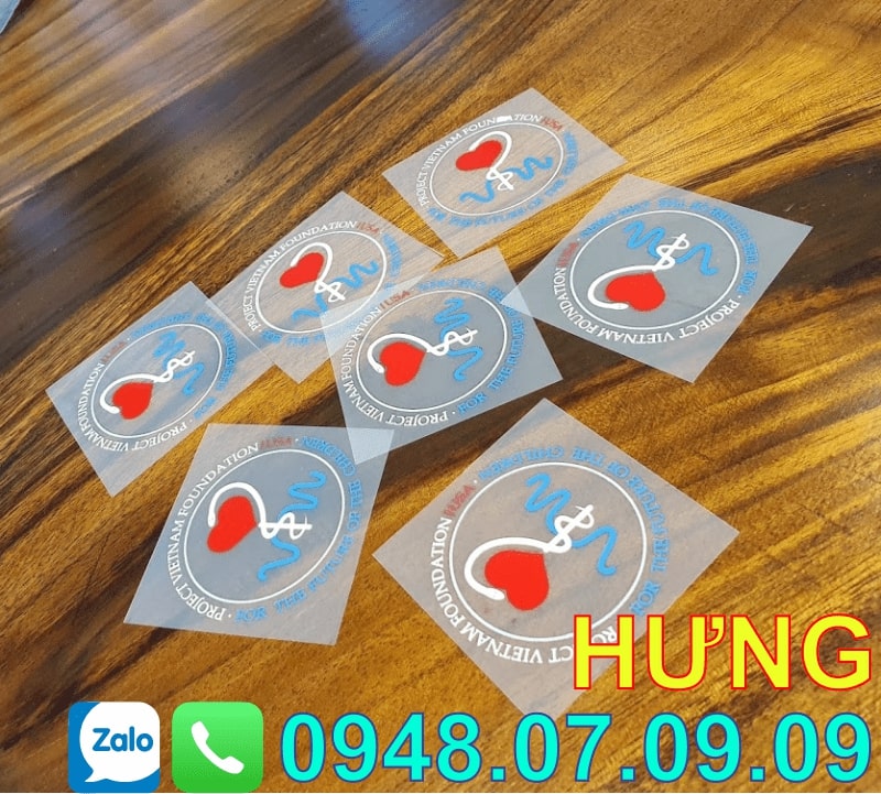 Tem ép chuyển nhiệt quần áo