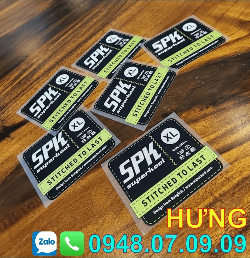 Nhãn mác ép nhiệt