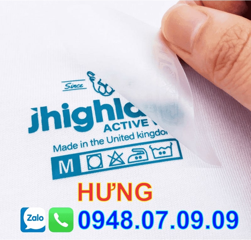 Mác hiệu ép nhiệt