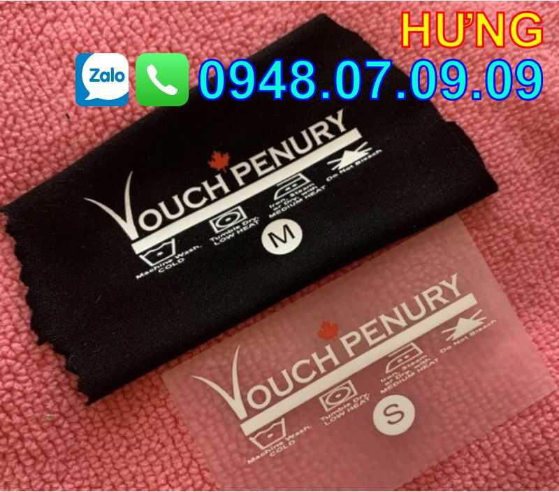 Nhãn ép chuyển nhiệt quần áo