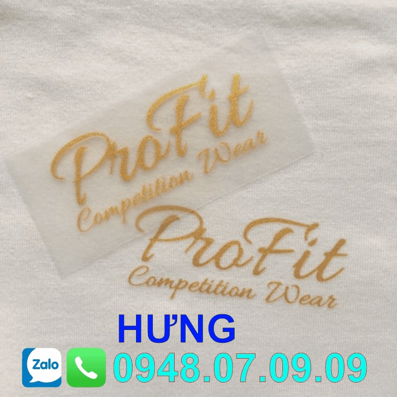 Mác áo ép nhiệt