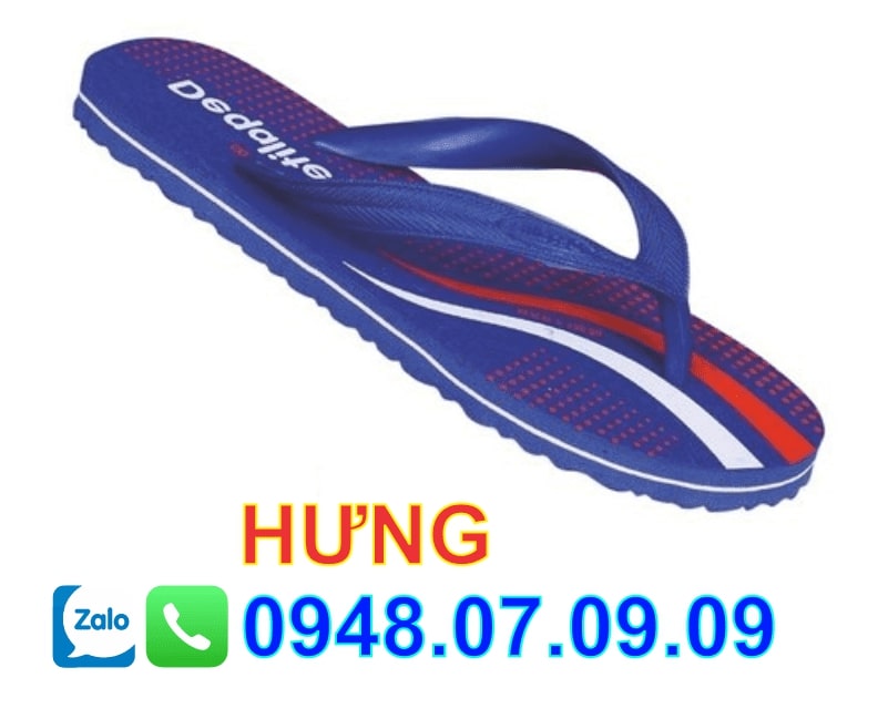 Mác ép nhiệt trên dép