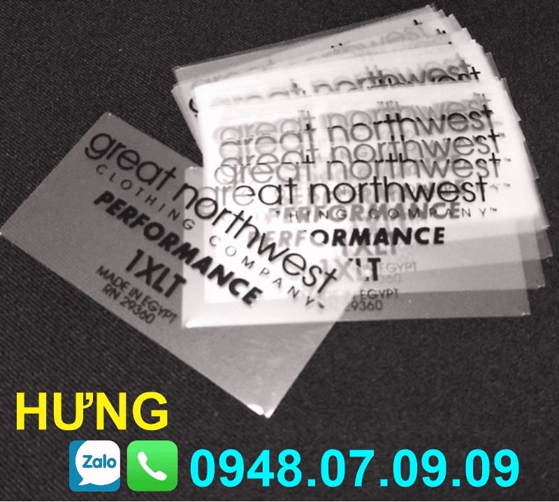 Nhãn ép nhiệt giá tốt