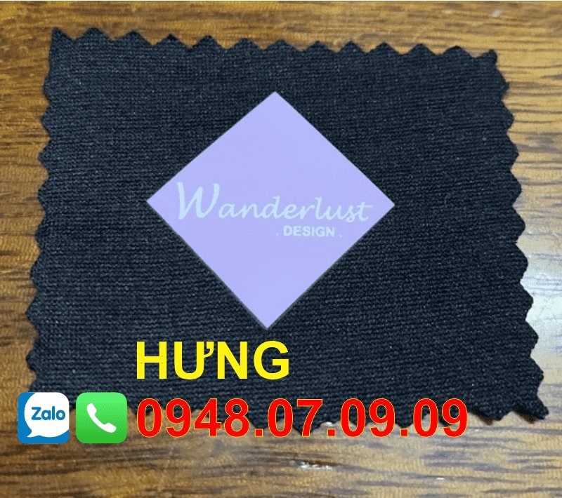 Tem nhãn ép nhiệt quần áo