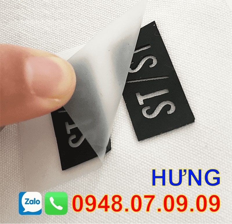 Nhãn cổ ép nhiệt