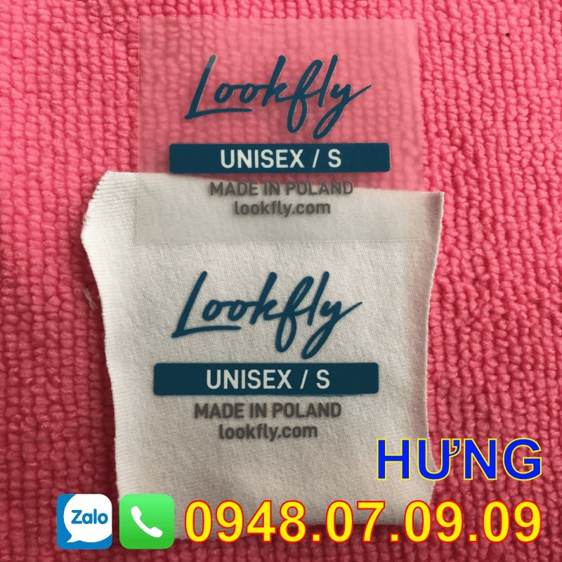 Nhãn cổ ép nhiệt