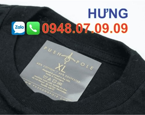 tem ép nhiệt quần áo