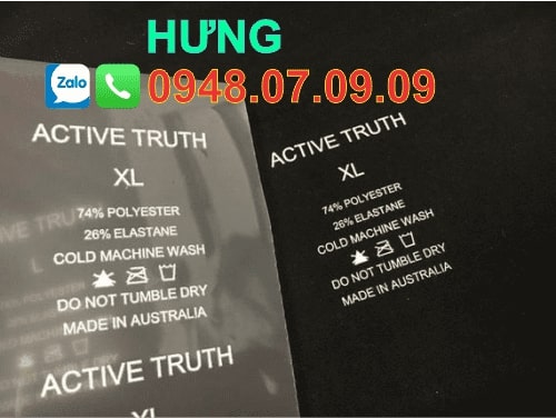 tem ép nhiệt may mặc