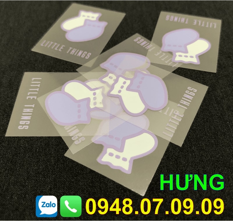 nhãn ép nhiệt chất lượng