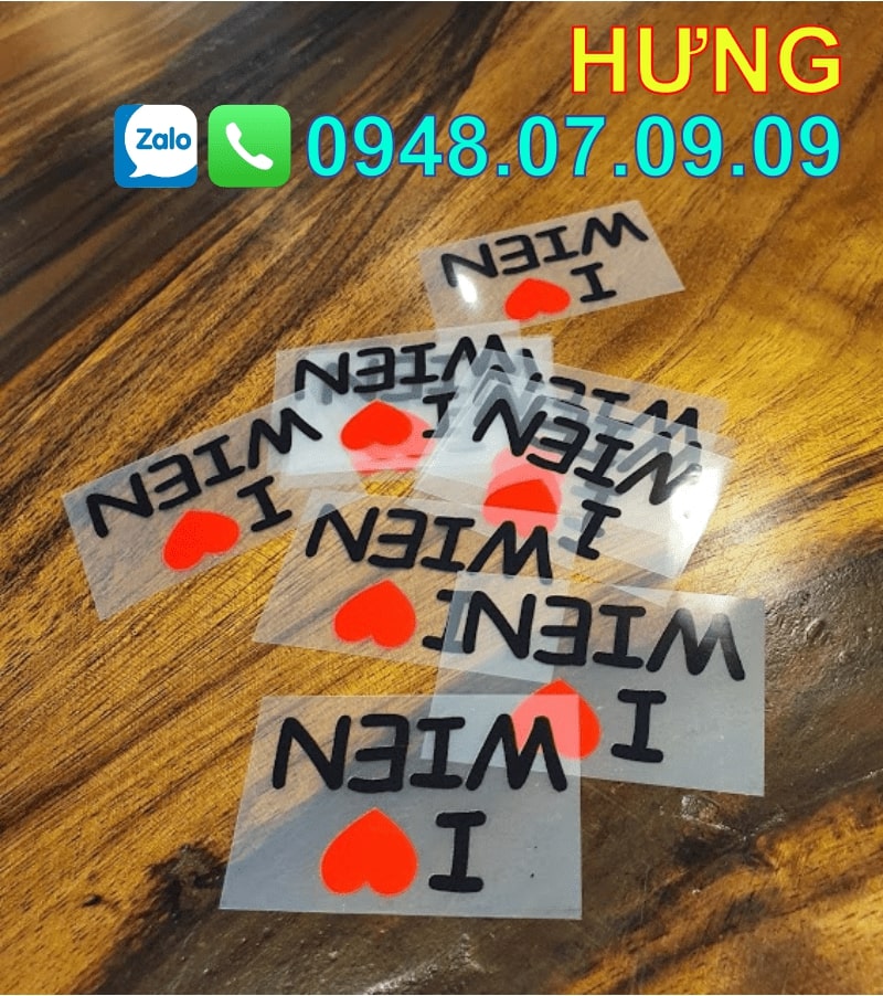 Tem mác ép nhiệt